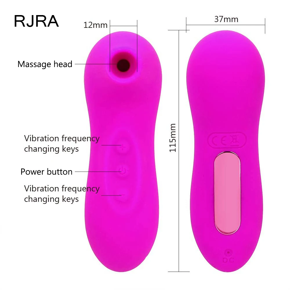 На присосках для клитора Вибратор сосание сосков Секс язык Вибрационный клитор