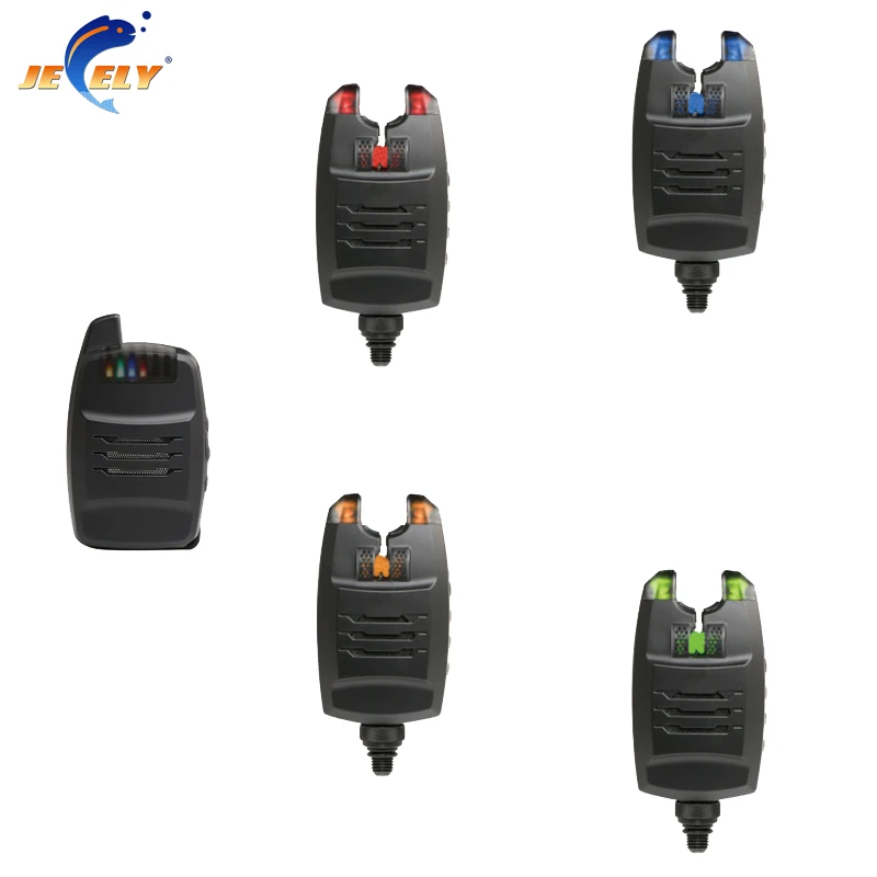 Беспроводной сигнализатор для укуса 3 светодиода ловли карпа набор сигнализации