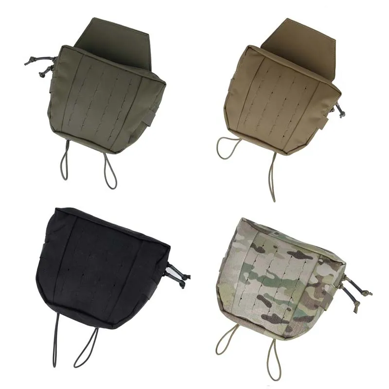 

TMC Airsoft Carrier Drop Pouch Bag Multicam Tactical Vest Belly Bag Chest Rig Plate Hang Storage Bag TBS035 RG/CB/BK