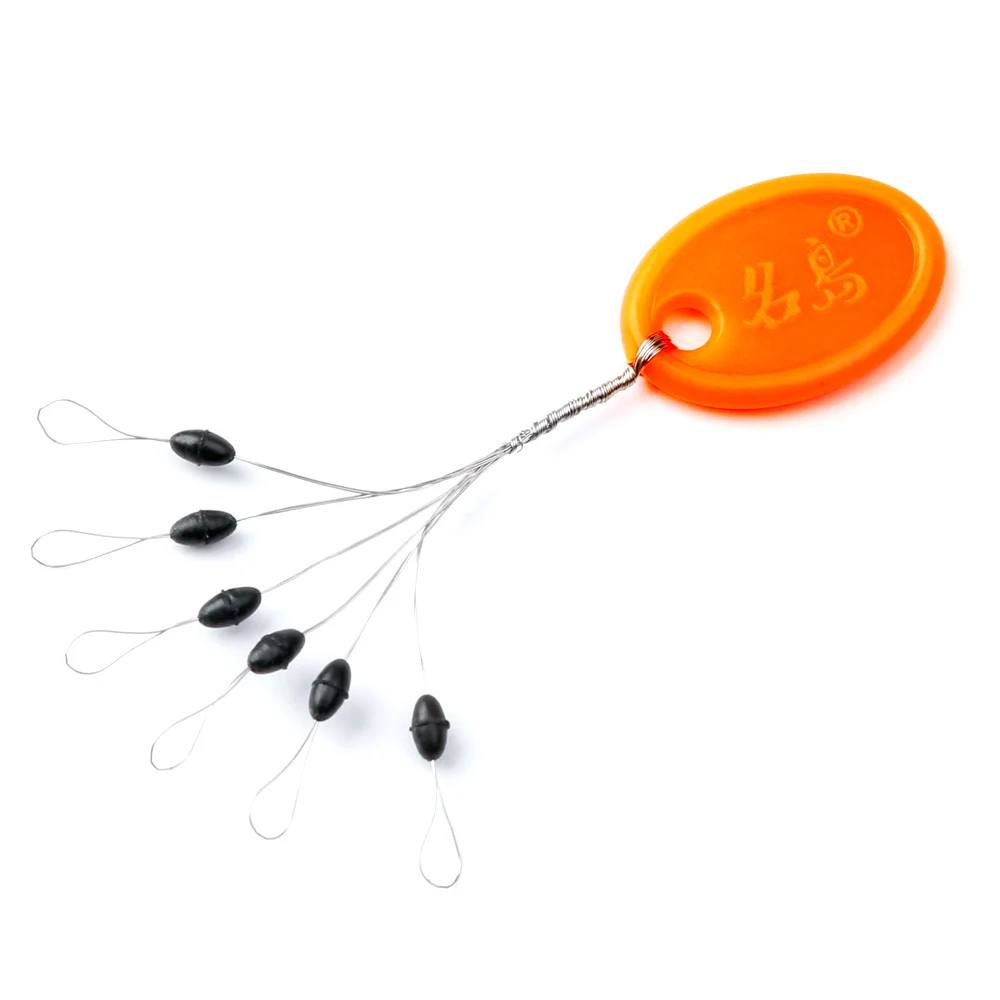 10 шт./лот поплавок для рыбалки случайных цветов резиновая овальная пробка