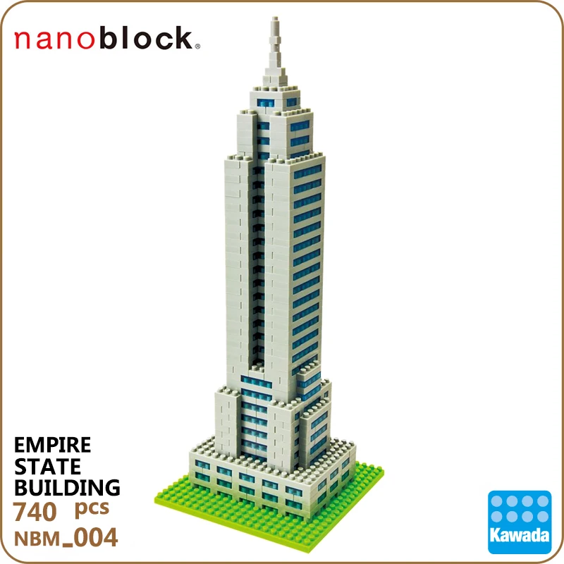NBM004 Nanoblock Империя государственное здание Делюкс [серии Advanced Hobby] 740 шт. возраст |