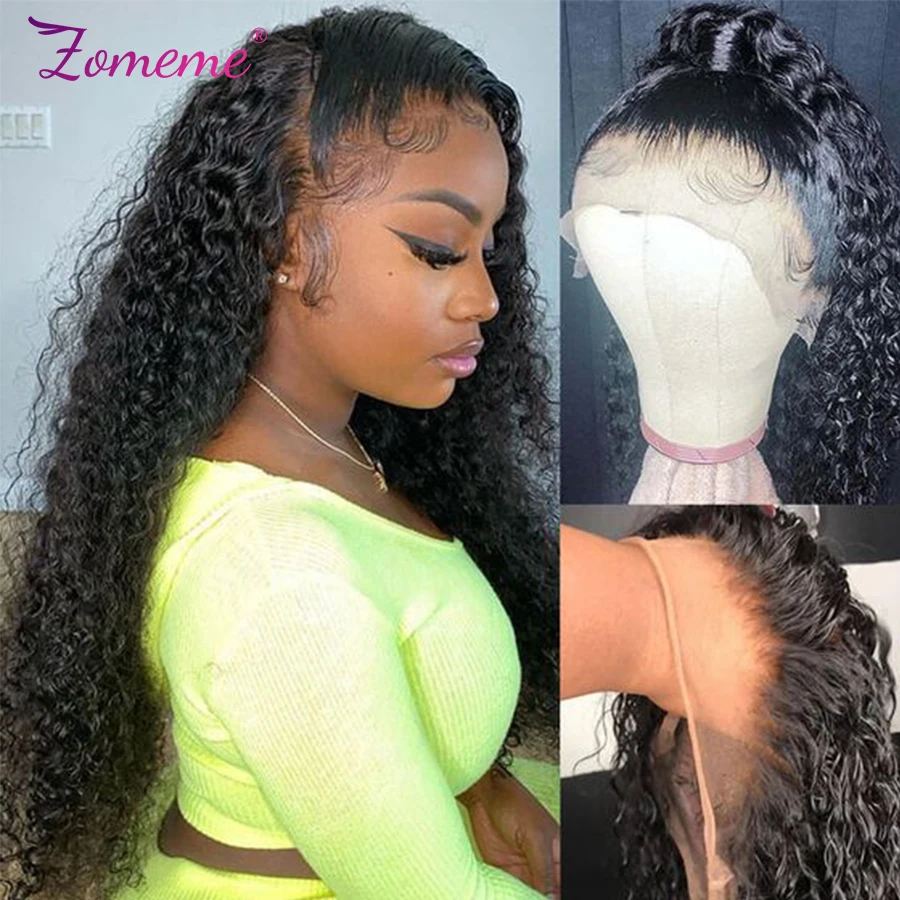 Парик из натуральных вьющихся человеческих волос 30 дюймов 360 плотность - купить