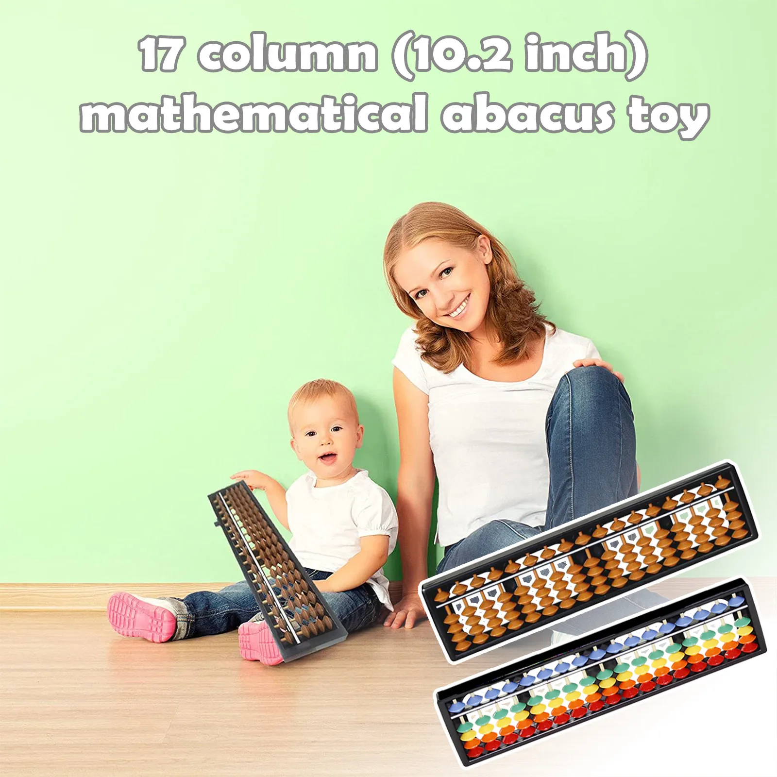 Математический инструмент для расчета абаку 17 колонн 10 2 дюйма | Игрушки и хобби