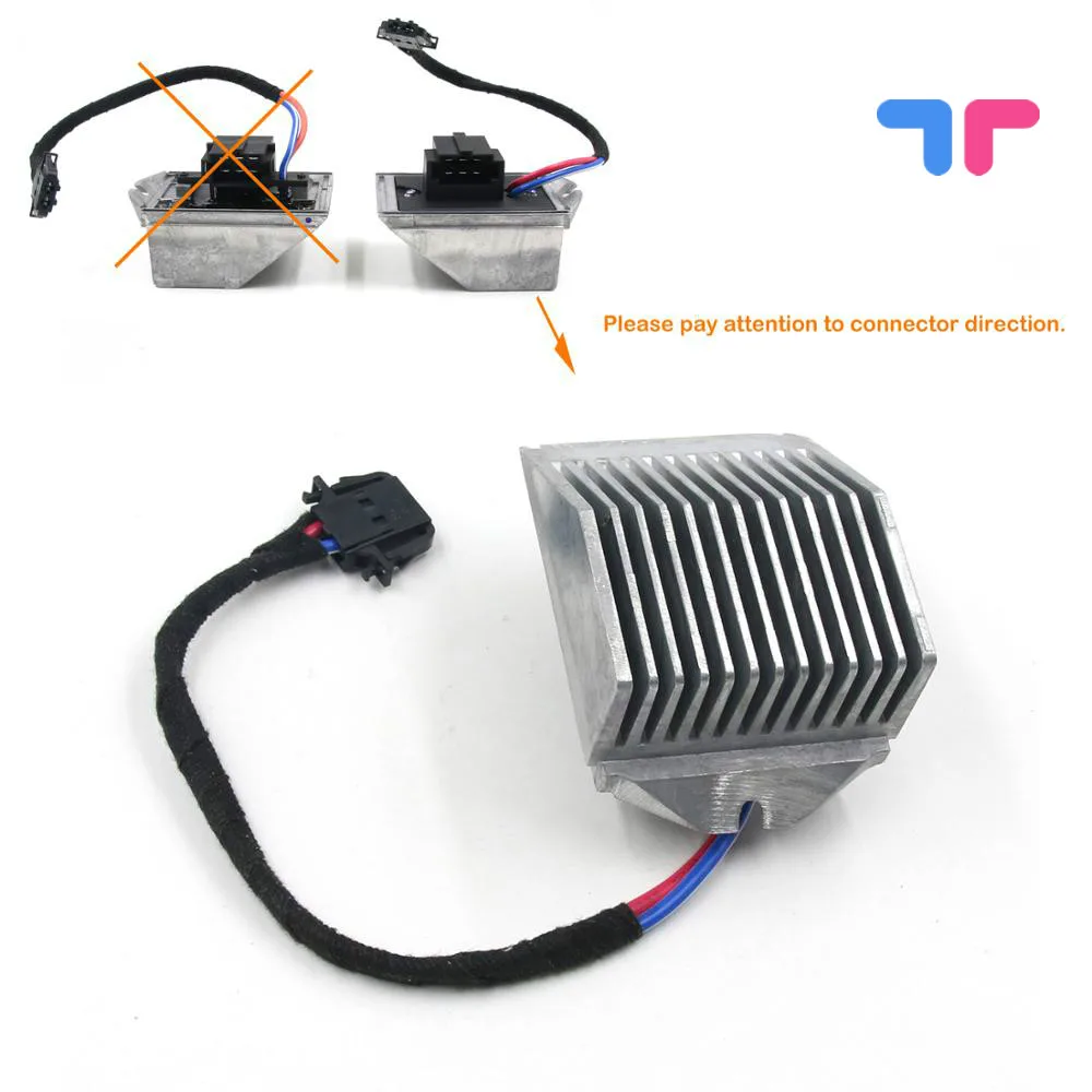 Регулятор нагревателя резистор двигателя для VW SKODA SEAT AUDI A2- 6Q1907521 6Q1907521B 5HL351321-281 |