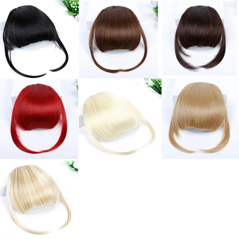 Аккуратные челки XUANGUANG высокотемпературные черные красные коричневые