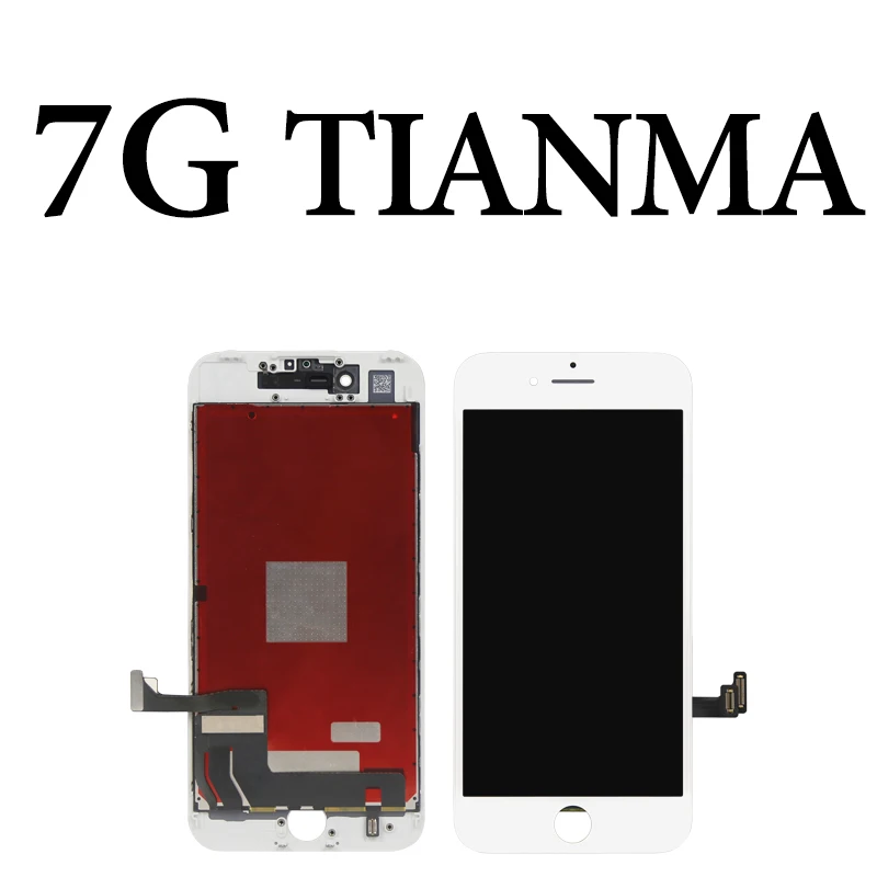 Премиум Версия Tianma для iPhone 5S, SE 6 6S Plus 7 8 Plus ЖК сенсорный экран Стекло сборка Бесплатный подарок без битых пикселей - Цвет: for iphone 7 white