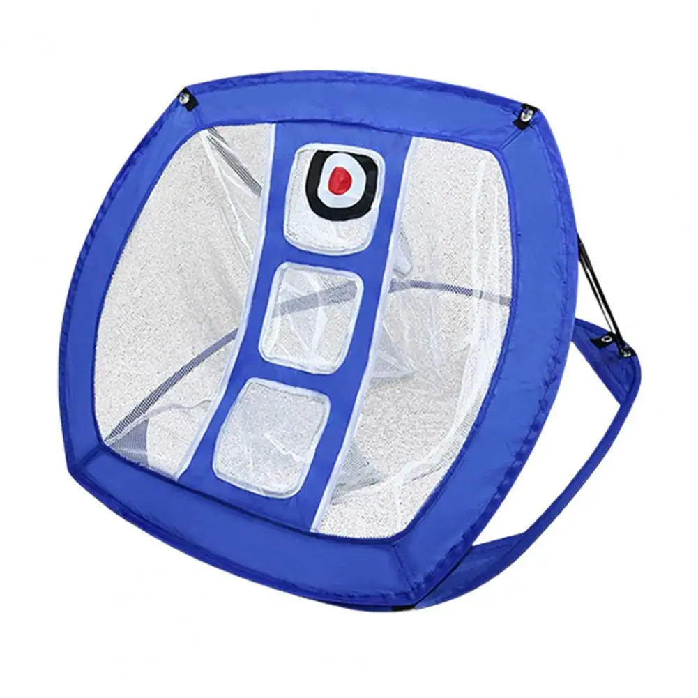 

Golf Professional Beginners Training Net Collapsible Accuracy Aid Nylon Swing Practice Golf Practice Cage Mat for Indoor