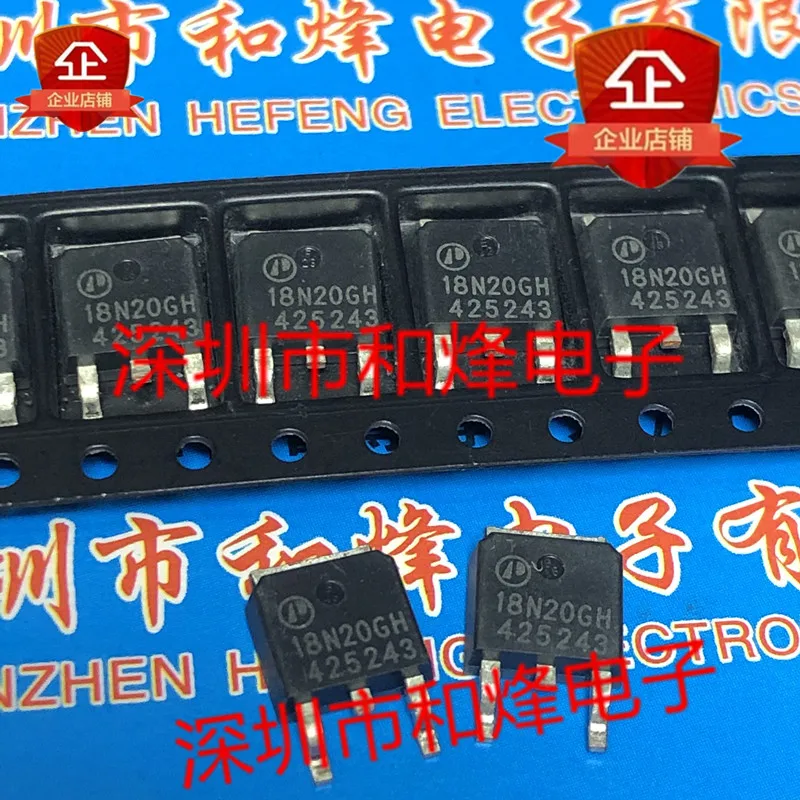 

Original 10PCS/ 18N20GH AP18N20GH TO-252 200V 18A