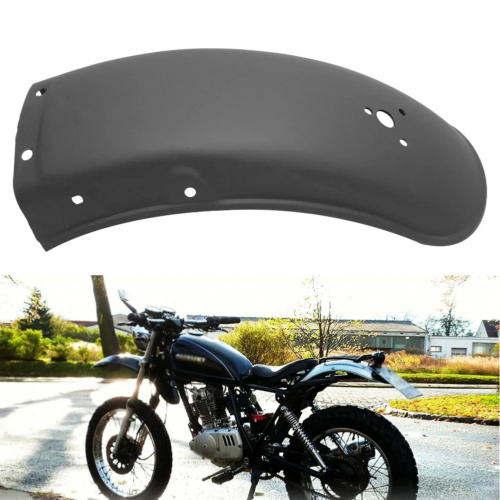 

Motorbike Rear Hugger Fender Mudguard For Suzuki GN125 GN250 Chrome/Black
