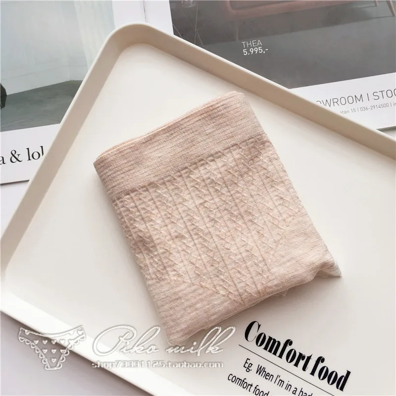 Простые бесшовные трусики с узором пейсли базовое нижнее белье в дни менструации