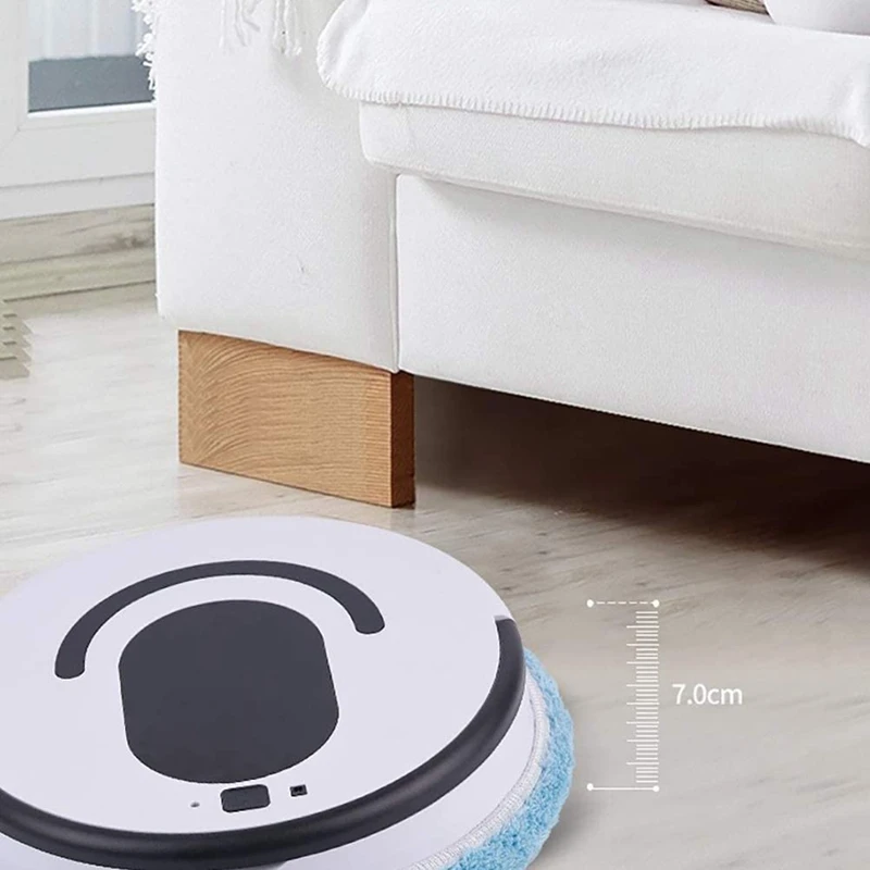 

Robot Vacuum, Automatic Floor Sweeper Mop Cleaner Rechargeable Household Auto Sweeper for Hard Floors and Carpets
