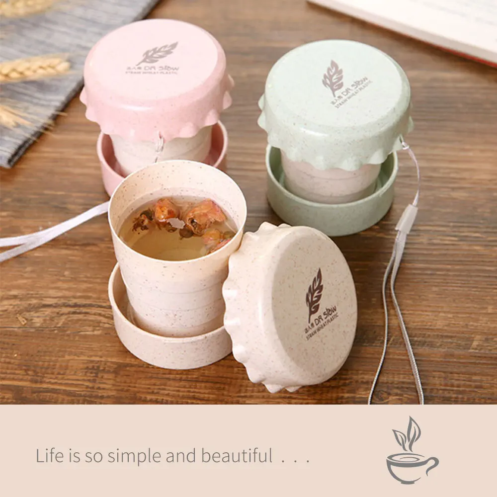 1 шт. портативная пластиковая Пшеничная солома телескопическая Питьевая