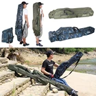 Сумка-переноска для удочки, холщовая, складная