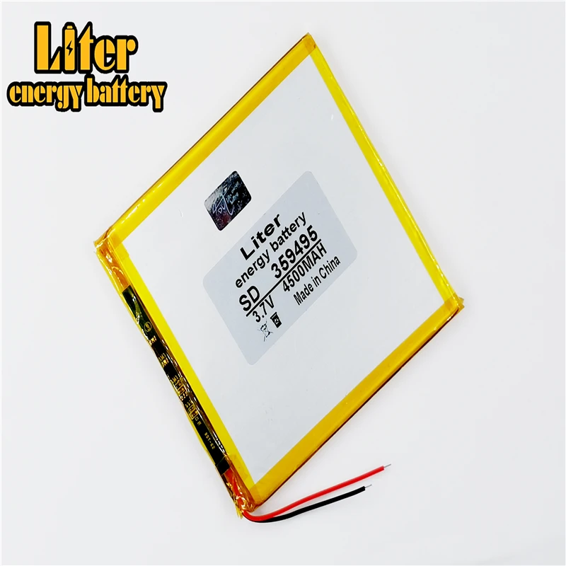 359495 3 7 V 4500mah литий полимерный аккумулятор планшета с защитной доской для PDA