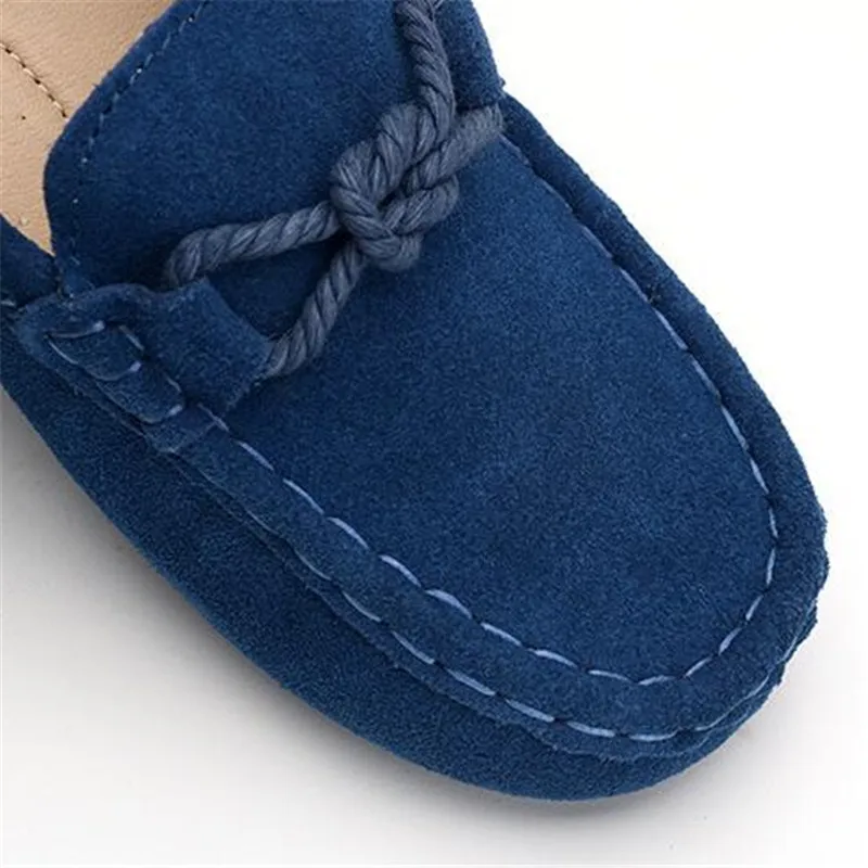 Новые детские модельные туфли из натуральной кожи обувь для мальчиков Лоферы