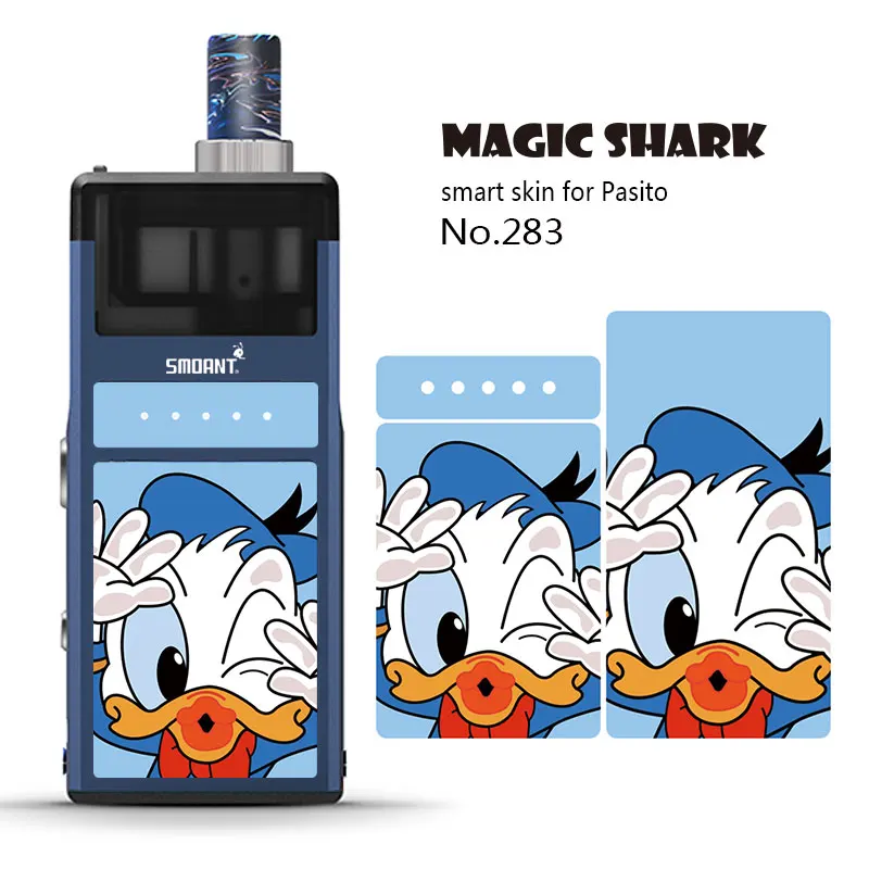 Сверхтонкая пленка Magic Shark для пасио вейп наклейка чехол Smoant Pasito|Наклейки