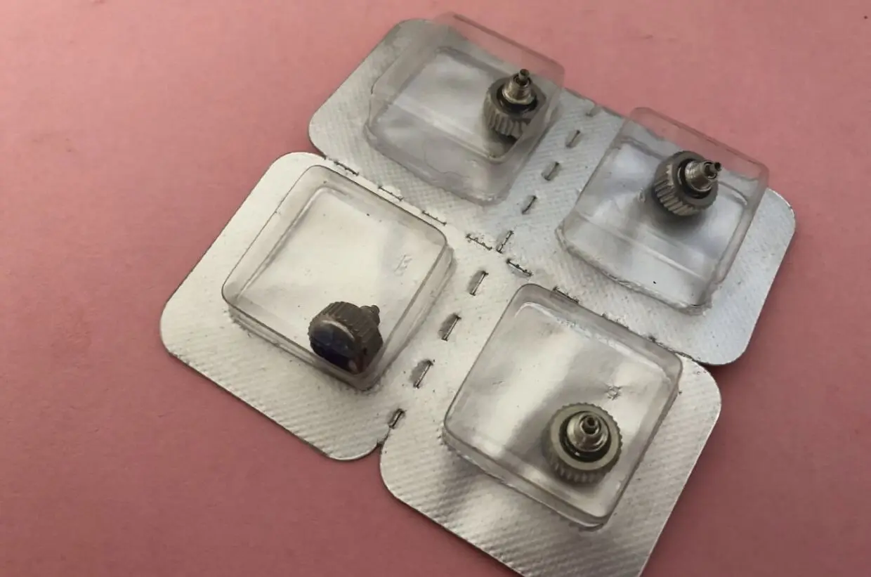 

8 мм Rx стандартные водонепроницаемые часы корона золото, серебро с логотипом