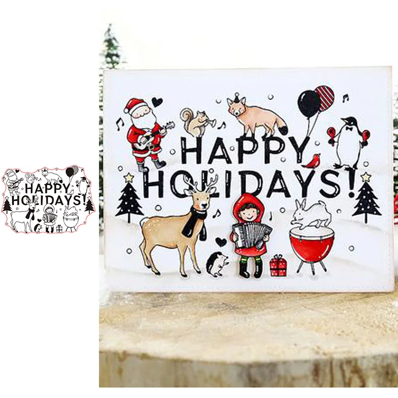 Прозрачный силиконовый штамп/печать для скрапбукинга/фотоальбома|Штампики| |