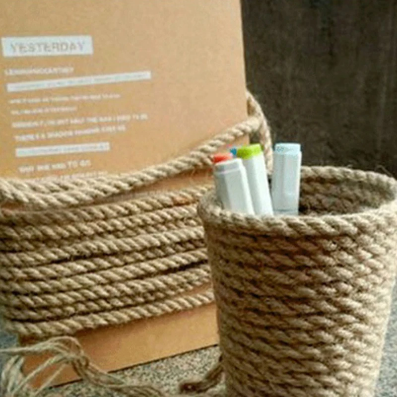 Джут шпагат Мешковина пеньковая веревка вечерние упаковка для свадебного