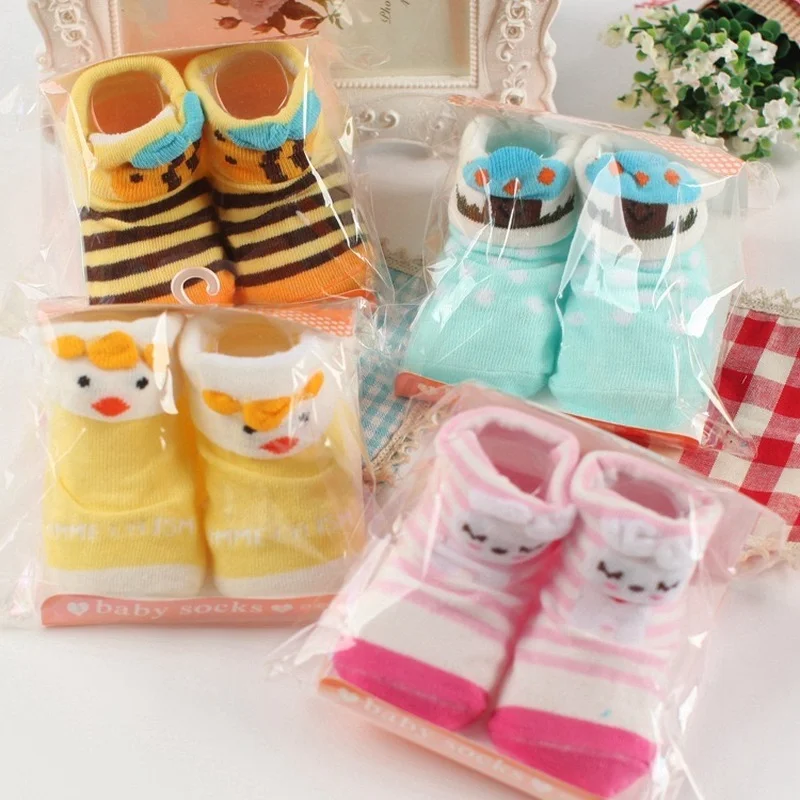 

Baby Socks Spring New Non-slip Kids Cute Doll Socks Cotton Children's Socks 5 Pieces1 Lot Girl Socks WZ36