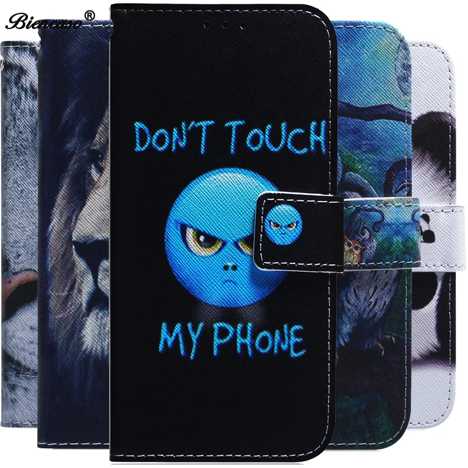 Чехол книжка из искусственной кожи с кошельком Lion Для Zenfone Max M1 Plus Pro ZB555KL ZB570TL ZB601KL