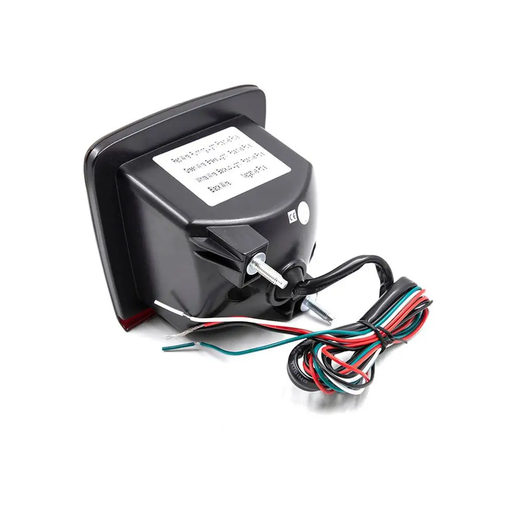 Темно-красные линзы 3-в-1 светодиодный красный стоп-светильник задний