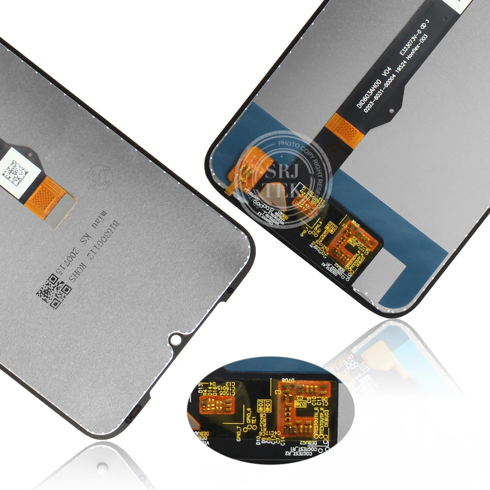 Srjtek для Motorola Moto G8 Plus ЖК-дисплей дигитайзер Датчик стеклянная панель XT2019 сенсорный