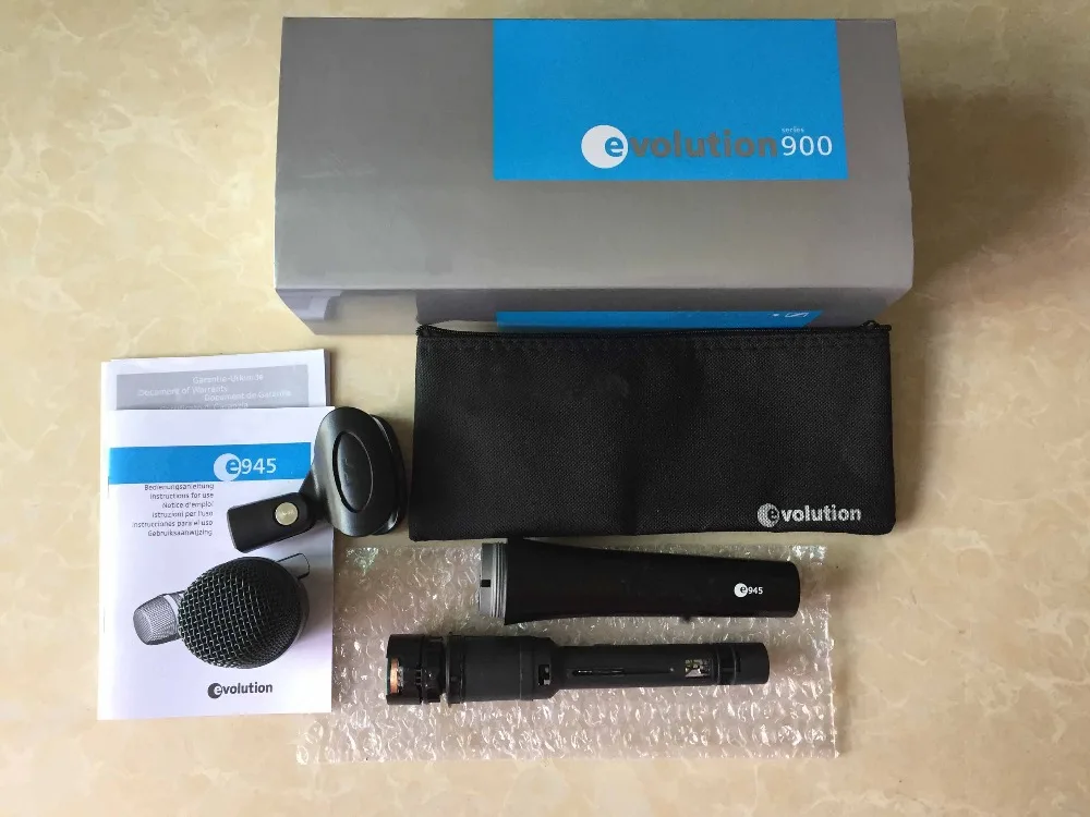 Высококачественный ручной проводной микрофон E945 с чистым звуком