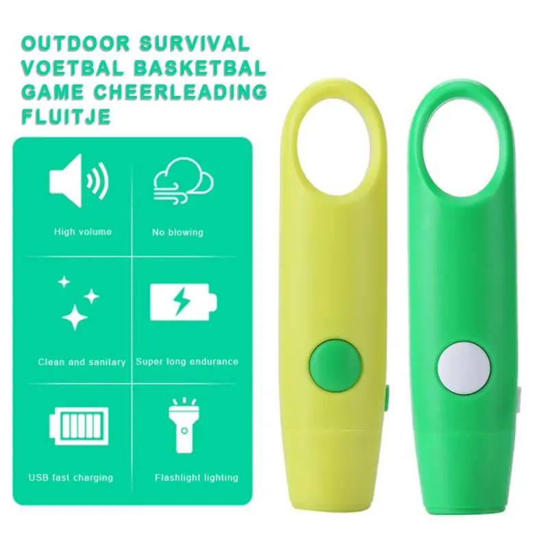 

Outdoor Electronic Multifunction Whistle Pendant With Rope String Survival Call Mini Size Emergency Self Defense Tools Whistle