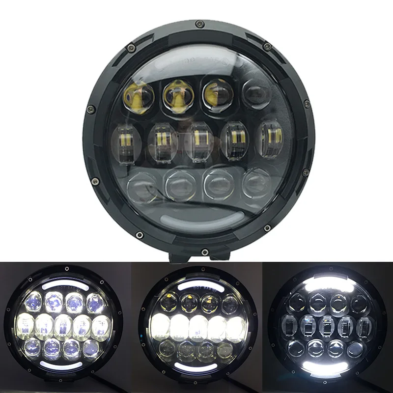 7 дюймов 105 Вт светодиодный высокий/Низкий Луч рабочий свет внедорожный