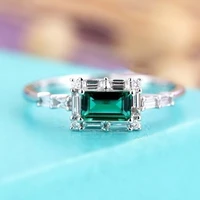 1 5 carats green diamond fashion engagement wedding anniversary ring size 6 10