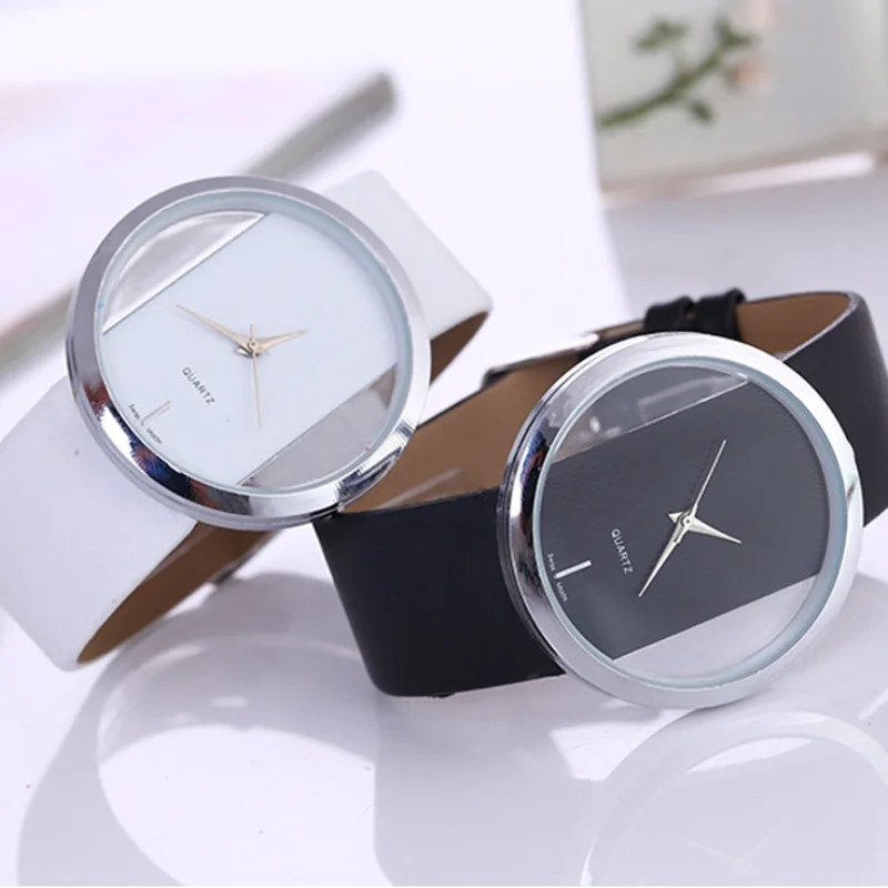 

Часы наручные женские кварцевые, Роскошные Антикварные стильные, с круглым циферблатом, с кожаным ремешком