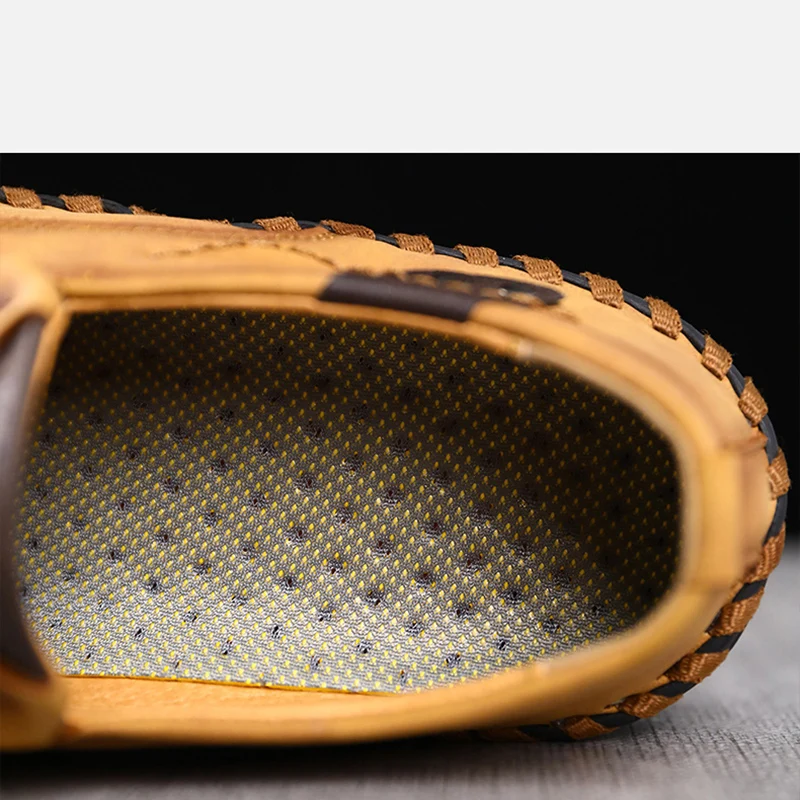 

SKRENEDS brand New Men's Leather Casual Shoes Moccasins Men Loafers Brand Spring New Fashion Sneakers Male Boat Shoes