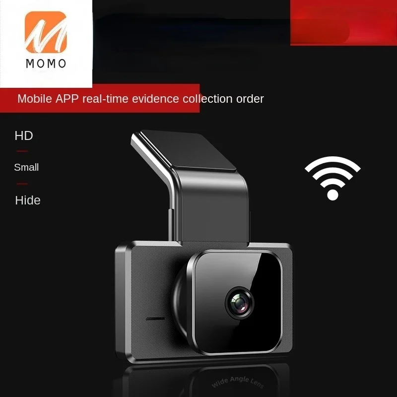 

New Driving Recorder HD Dual Lens E-Dog Car WiFi Hidden Wireless Installation-Free