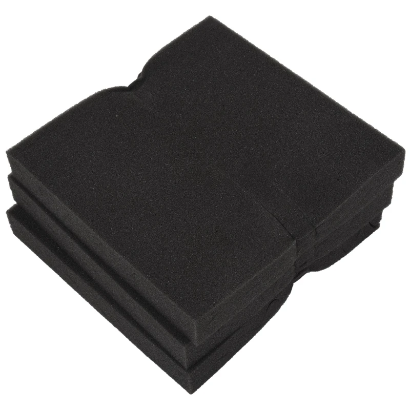 6pcs Black 30X30X4CM Soundproofing Acoustic Foam Tiles Noise Sound-Absorbing Treatment Studio Room Absorption foam | Обустройство