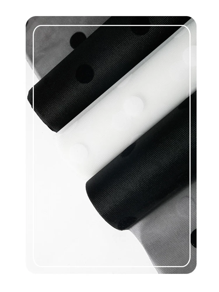 Марля для упаковки подарков в горошек изящная Хепберн букет цветов сетчатые