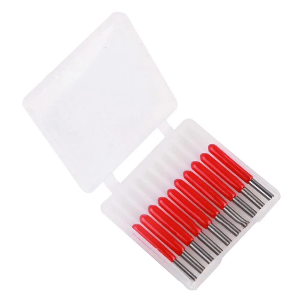 

Tools Engraving Bit 0.1mm 10 Piece 10pcs 20 Degree 3.175mm Shank Carbide