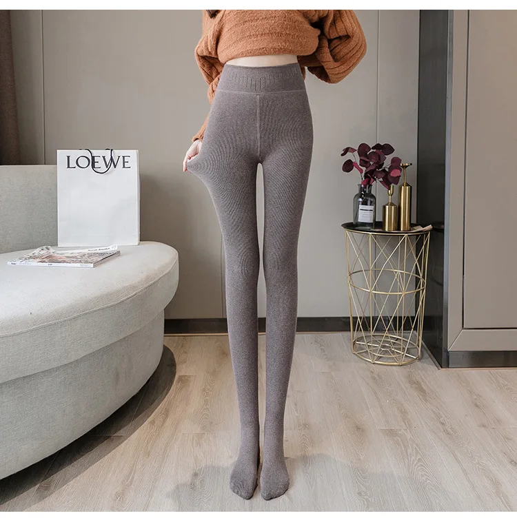 400g Large Size Plus Women Tights Pantyhose Sexy Tights Thicken Warm Winter Velvet Imitation black Thick Girls Stockings 070