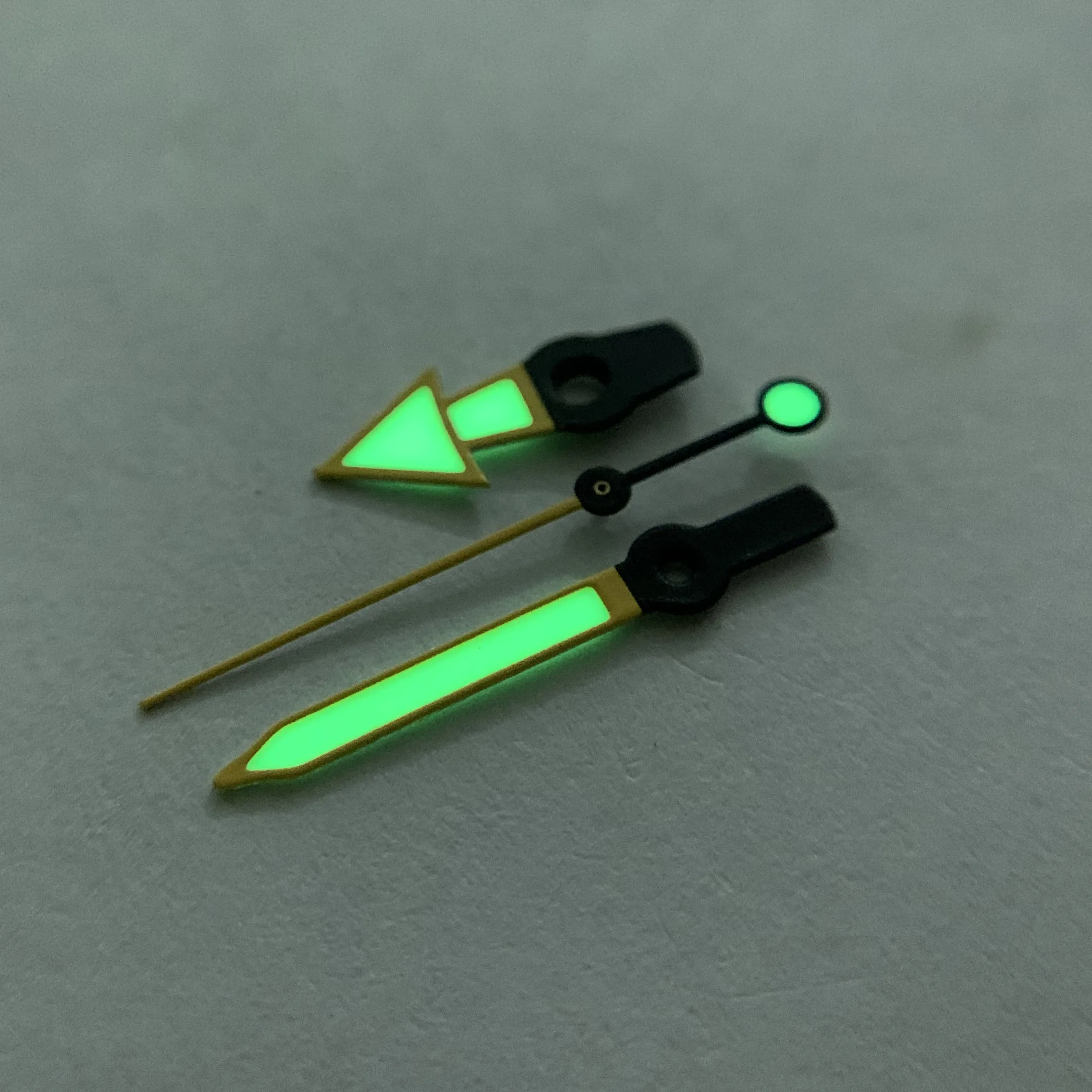 

High Quality Watch Parts Diving C3 Green Luminous Watch Yellow for NH35 NH35A NH36A Automatic Movement for SRPD Monster Modify