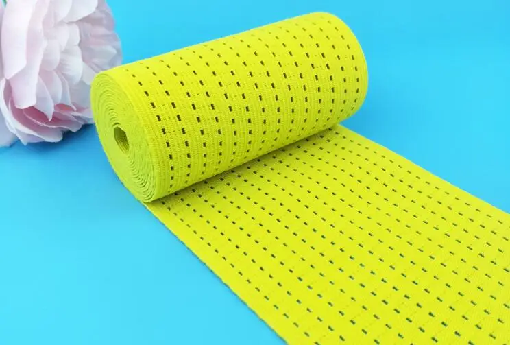 10 см широкая сетчатая эластичная лента s для швейных аксессуаров DIY Детский пупочный пояс мягкая резиновая эластичная лента Полиэфирная тесьма