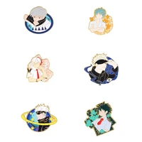 anime cartoons avatar badges lapel pins fashion enamel brooches for women cute metal hijab pin vintage brooch jewelry on clothes