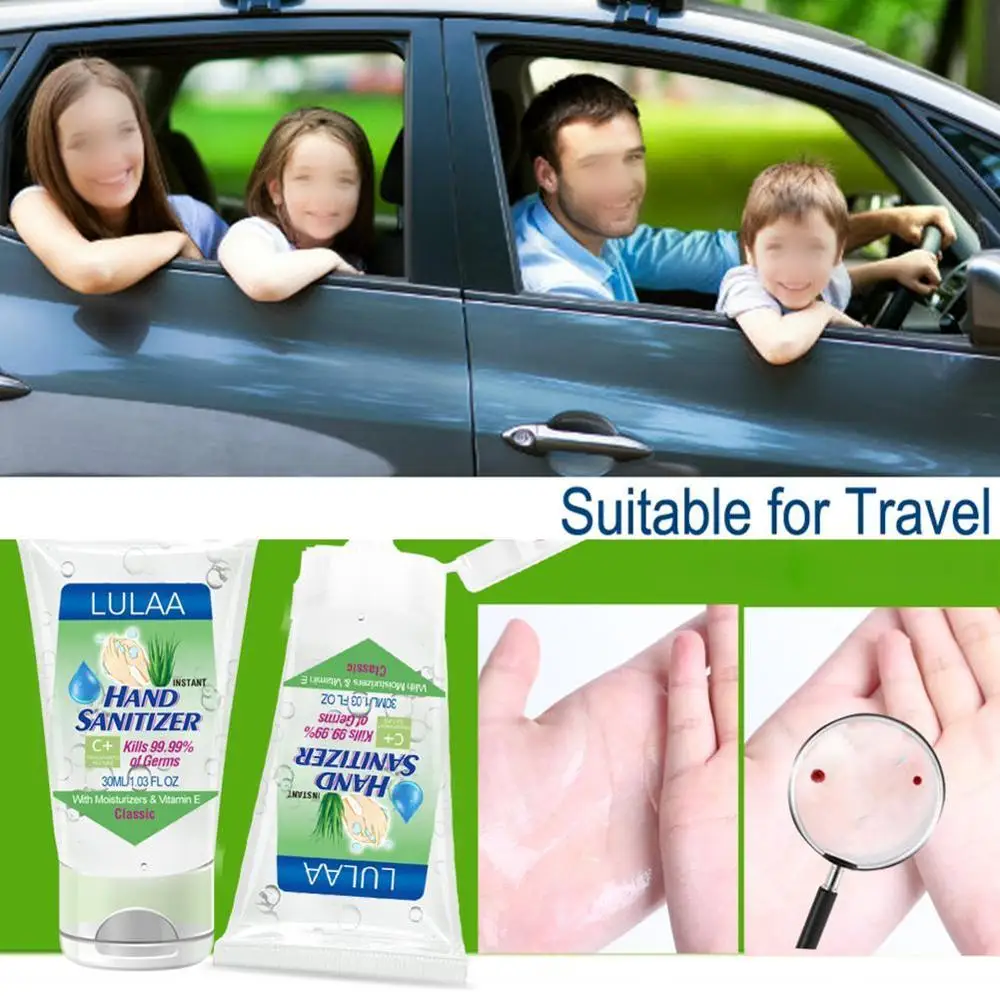 30 мл антибактериальное миниатюрный антисептик для рук на открытом воздухе