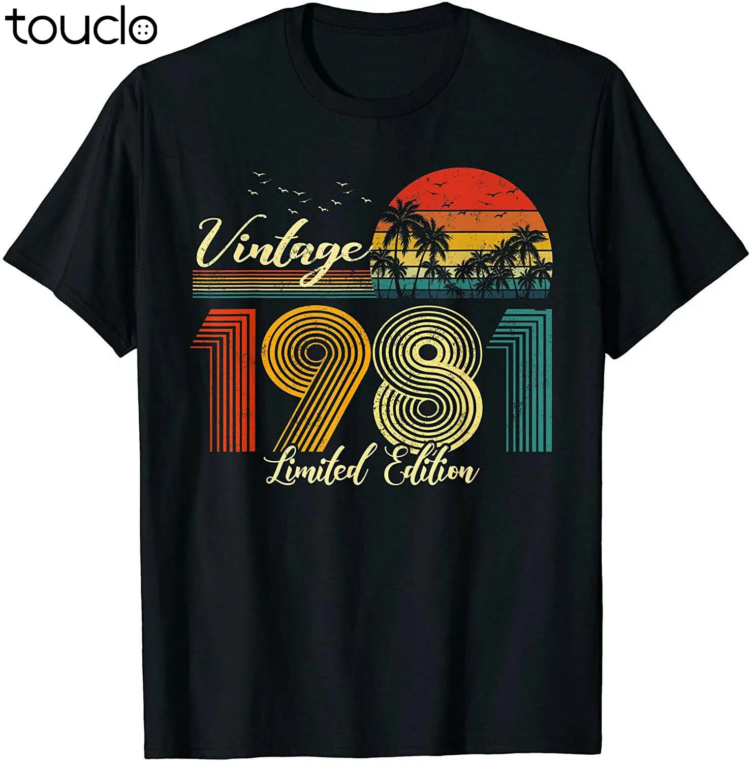 

Vintage 1981 T-Shirt Limited Edition Men Women - 40 Birthday