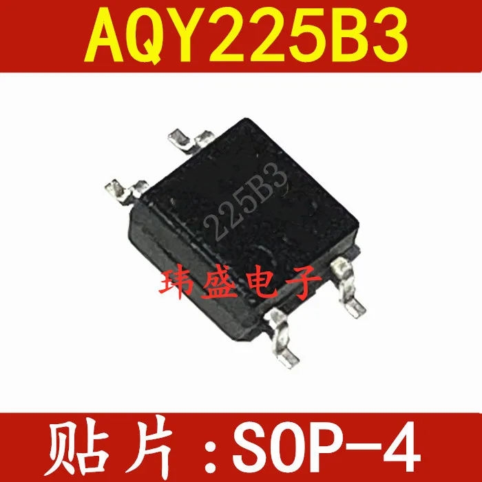 

10 шт./лот 225B3 AQY225B3 80V/350mA SOP-4