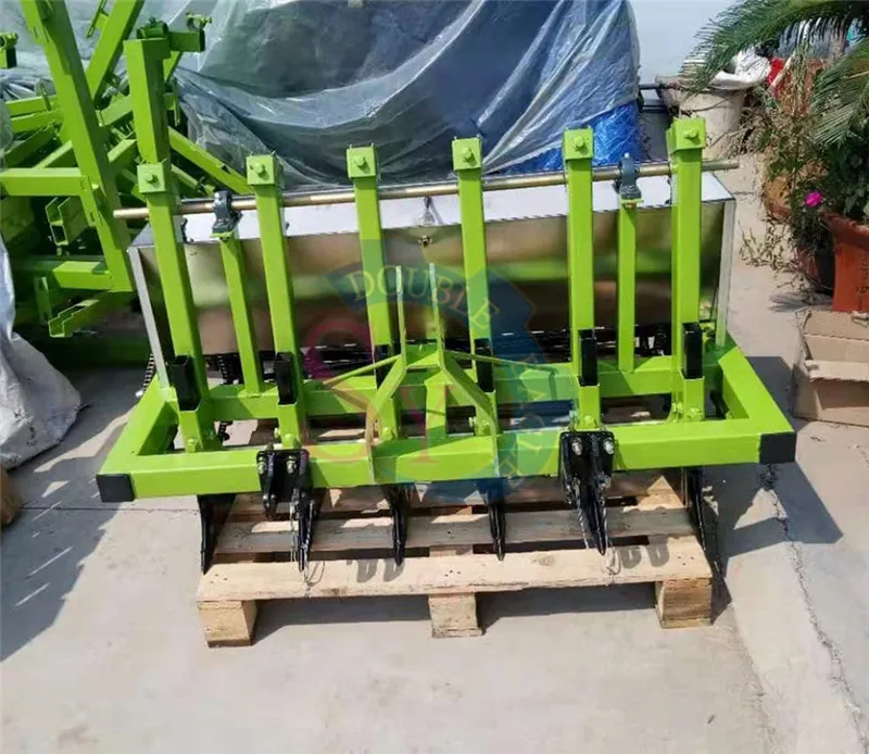 Рабочая ширина 120 см четырехколесный 10HP трактор тяга чеснока сеялка/клетка колеса 6 строк чеснока плантатор сельскохозяйственная машина