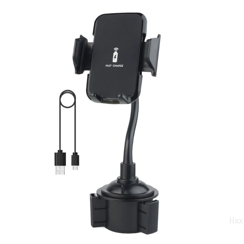Новое беспроводное автомобильное зарядное устройство с подставкой 360 градусов