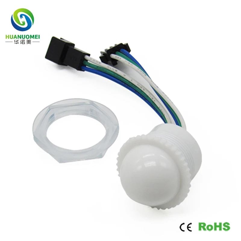 26 мм 3 светодиодный s WS2811 5050 SMD RGB пикселей модуль 12V Цифровой лампы Рождество