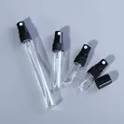 100 шт.лот 2 мл 3 мл 5 мл 10 мл емкость с распылителем распылитель бутылка с распылителем для путешествий многоразовая стеклянная бутылка для духов с распылителем