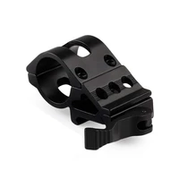 ar 15 accessories tactical aluminum airsoft 25 4mm offset flashlight holder qd 30mm scope mount for hunting rifle scope