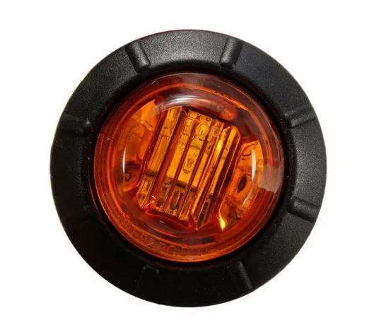 10X Желтый Красный 12V 24v 3/4 &quotгерметичный СВЕТОДИОДНЫЙ грузовик прицепа автобуса
